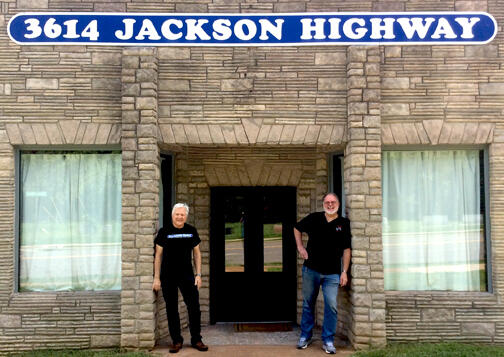 JM & KD Outside the Studio